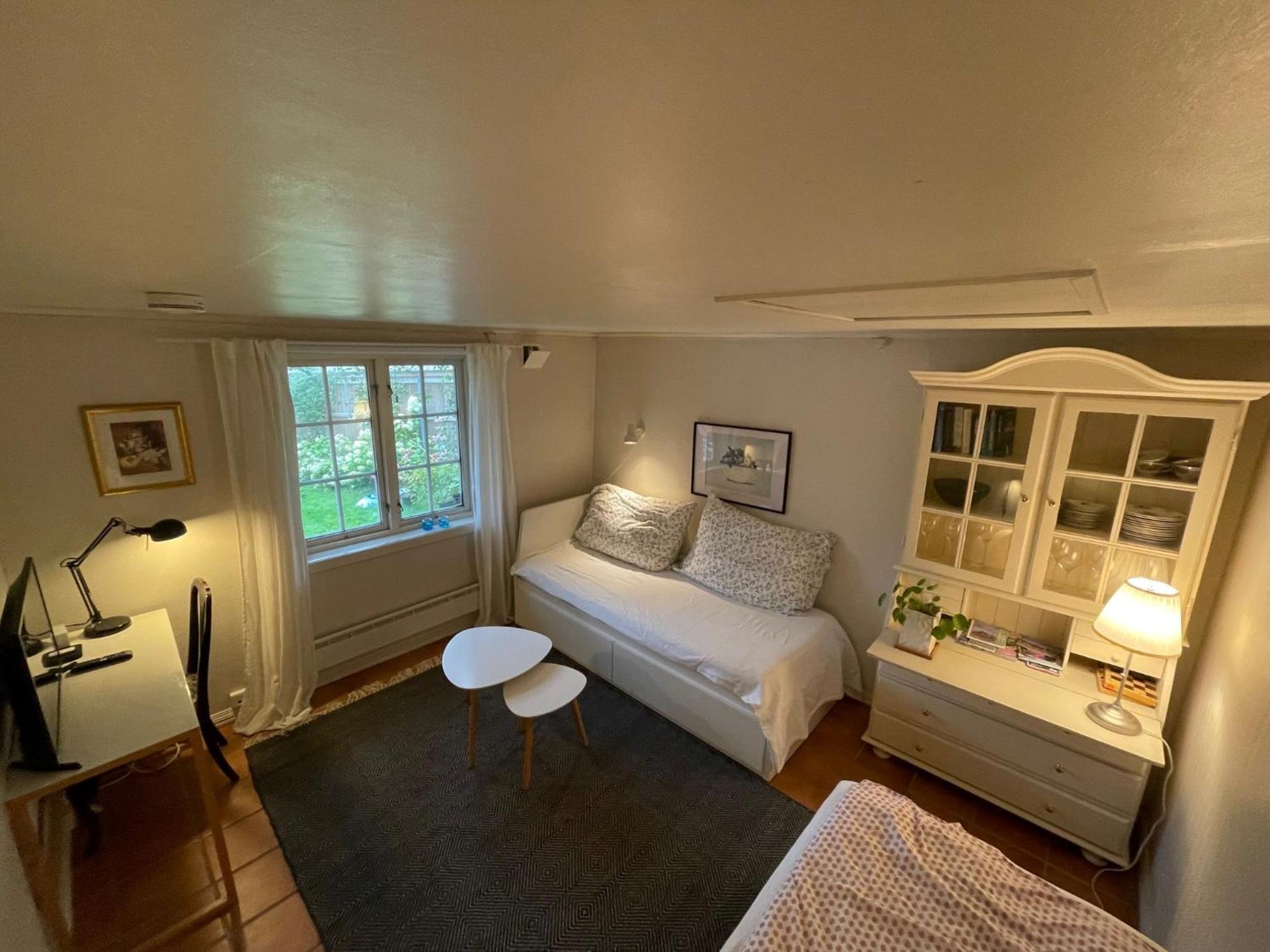 Apartament With Access To Garden, Central, Quiet And With Free Parking Fredrikstad Bagian luar foto